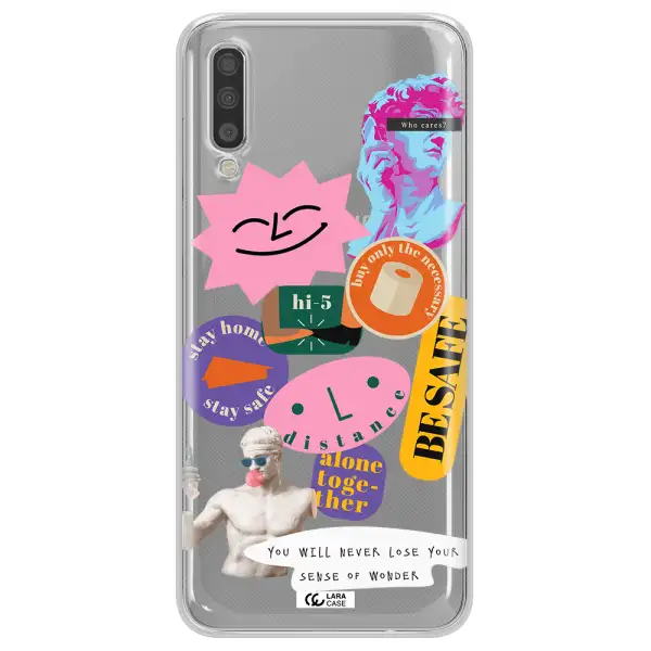 Be Safe Samsung A70 Clear TPU Case