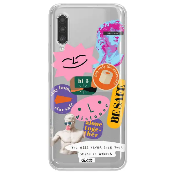 Be Safe Samsung A90 Clear TPU Case