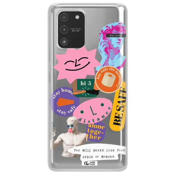 Be Safe Samsung A91 Clear TPU Case