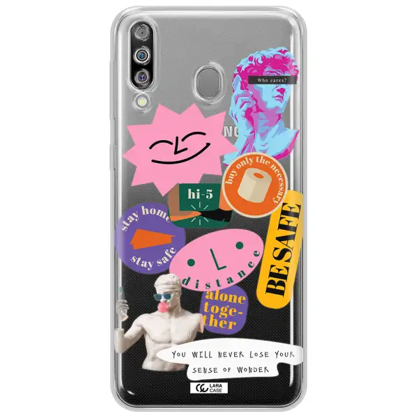Be Safe Samsung M30 Clear TPU Case