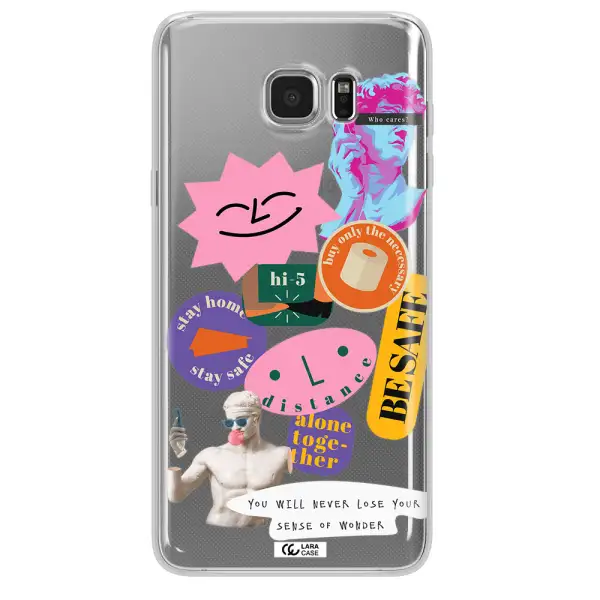 Be Safe Samsung Note 5 Clear TPU Case