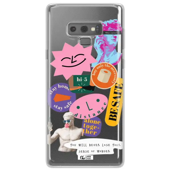 Be Safe Samsung Note 9 Clear TPU Case