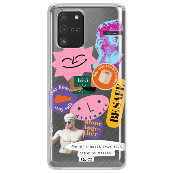 Be Safe Samsung S10 Lite Clear TPU Case