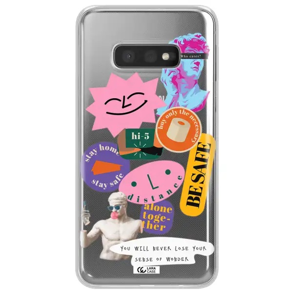 Be Safe Samsung S10e Clear TPU Case