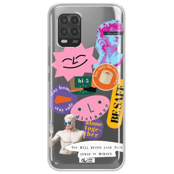 Be Safe Xiaomi Mi 10 Lite Clear TPU Case