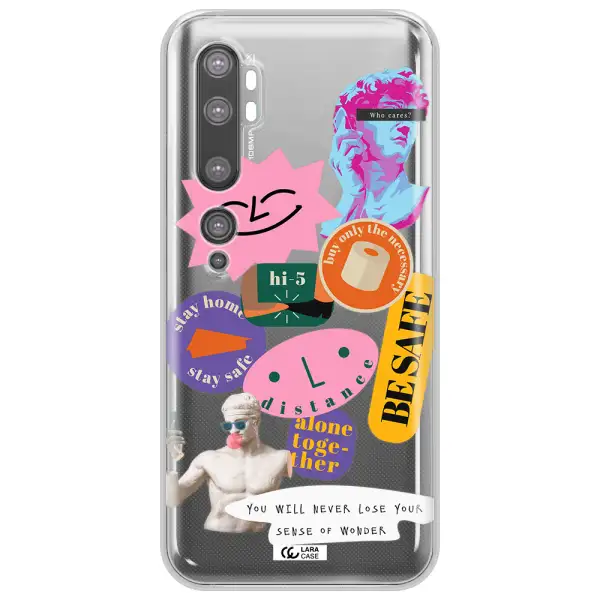 Be Safe Xiaomi Mi Note 10 Clear TPU Case