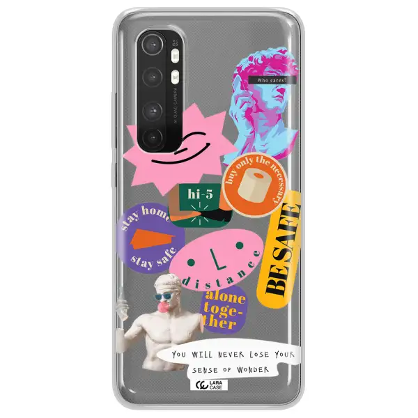 Be Safe Xiaomi Mi Note 10 Lite Clear TPU Case