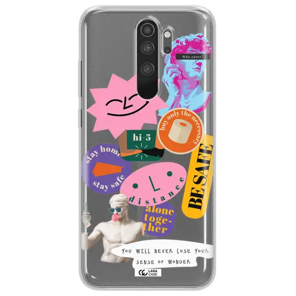 Be Safe Xiaomi Note 8 Pro Clear TPU Case