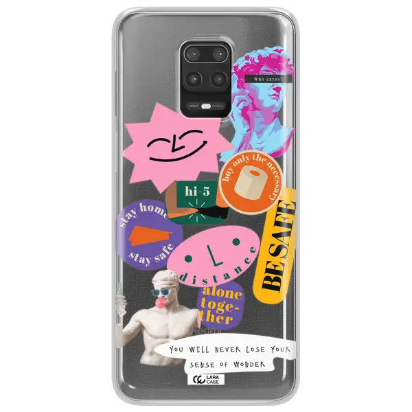 Be Safe Xiaomi Note 9S Clear TPU Case
