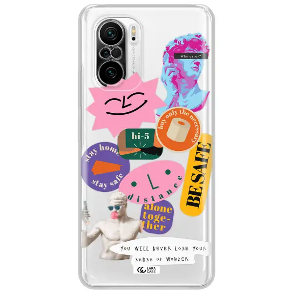 Be Safe Xiaomi Poco F3 Clear Tpu Case