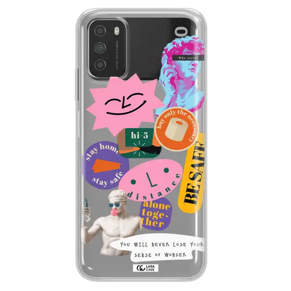 Be Safe Xiaomi Poco M3 Clear TPU Case