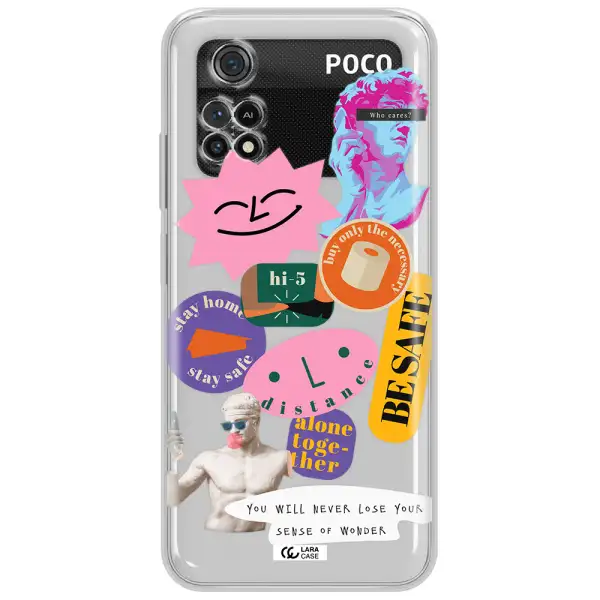 Be Safe Xiaomi Poco M4 Pro 4G Clear Tpu Case