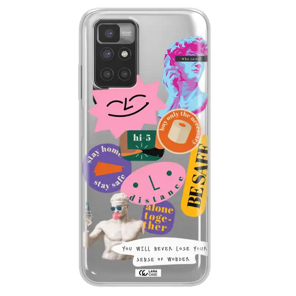 Be Safe Xiaomi Redmi 10 Clear TPU Case