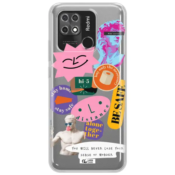 Be Safe Xiaomi Redmi 10C Clear TPU Case