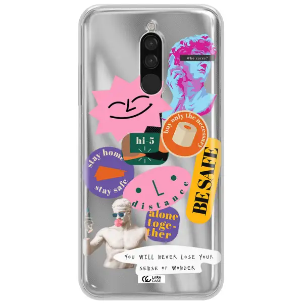 Be Safe Xiaomi Redmi 8 Clear Tpu Case