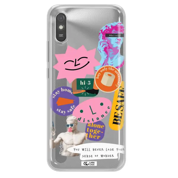 Be Safe Xiaomi Redmi 9A Clear TPU Case