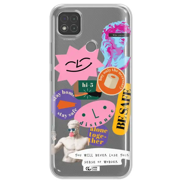 Be Safe Xiaomi Redmi 9C Clear TPU Case