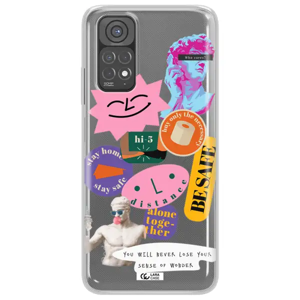 Be Safe Xiaomi Redmi Note 11 Clear TPU Case