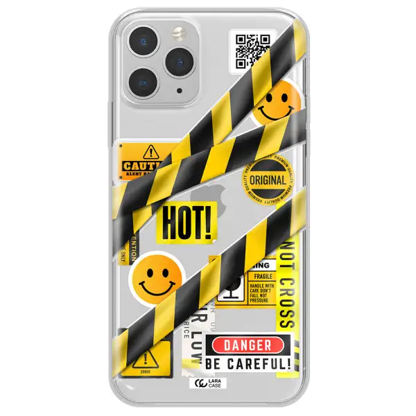 Be Careful Apple iPhone 11 pro max Clear TPU Case
