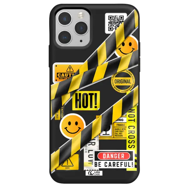 Be Careful Apple iPhone 11 pro max Silicone black Case