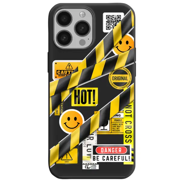 Be Careful Apple iPhone 13 Pro Silicone black Case