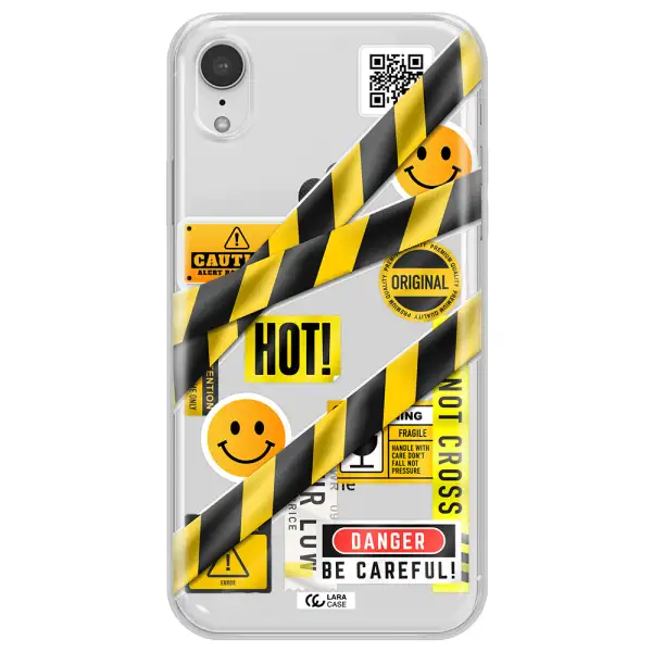 Be Careful Apple iPhone XR Clear TPU Case