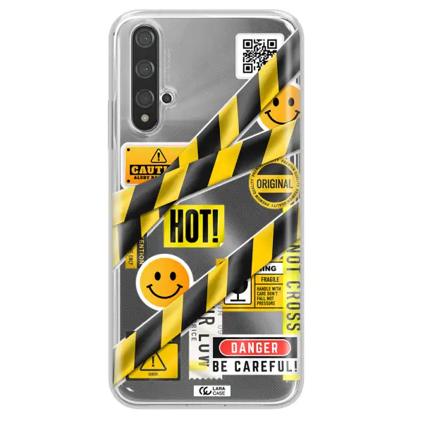 Be Careful Huawei Nova 5t Clear TPU Case