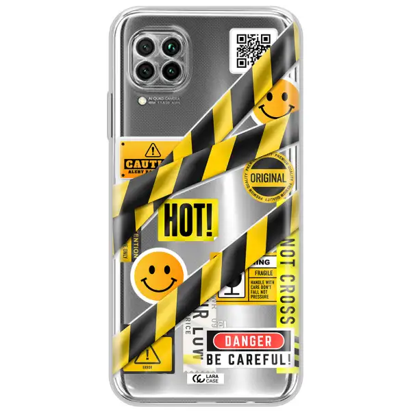 Be Careful Huawei Nova 7I Clear Tpu Case