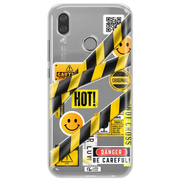 Be Careful Huawei P20 Lite Clear TPU Case