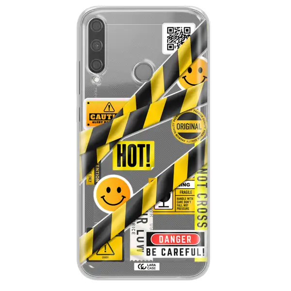 Be Careful Huawei P40 Lite E Clear TPU Case