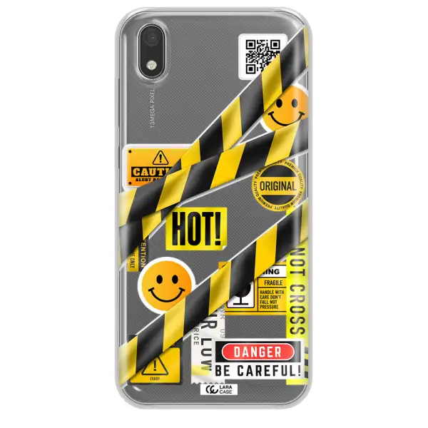 Be Careful Huawei Y5 2019 Clear TPU Case