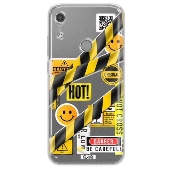 Be Careful Huawei Y6S Clear TPU Case