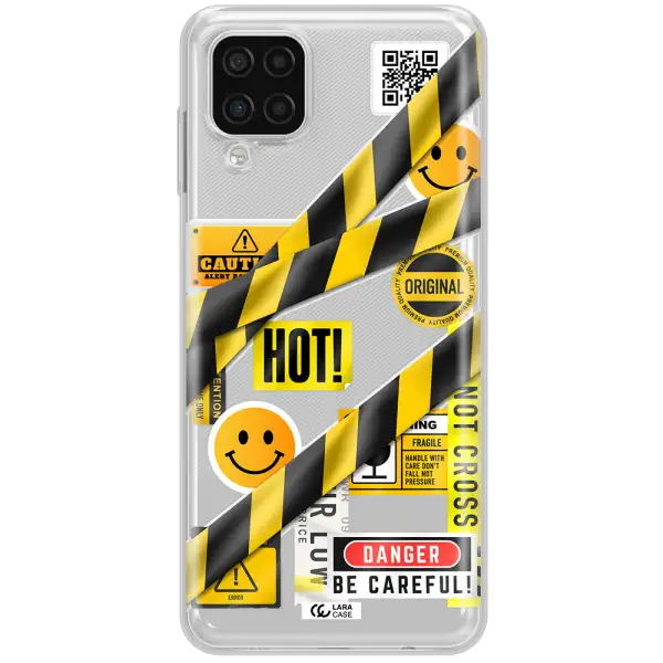 Be Careful Samsung A12 4g Clear TPU Case