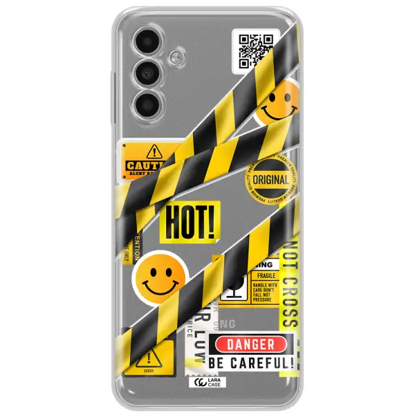 Be Careful Samsung A13 5G Clear Tpu Case