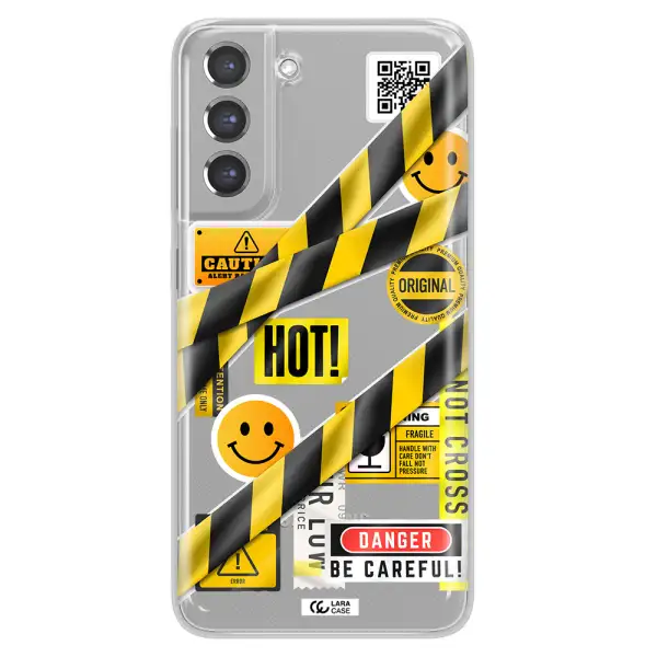 Be Careful Samsung A21 Fe Clear TPU Case