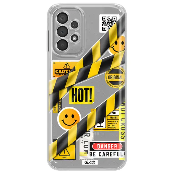 Be Careful Samsung A23 5G Clear Tpu Case