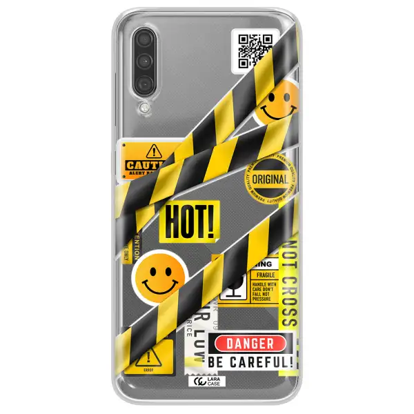 Be Careful Samsung A30S Clear TPU Case