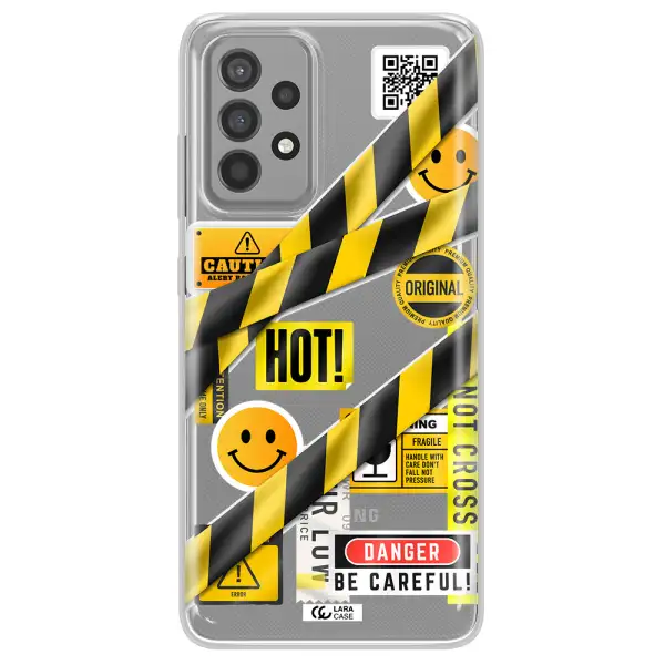 Be Careful Samsung A52 Clear TPU Case
