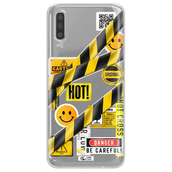 Be Careful Samsung A70S Clear Tpu Case