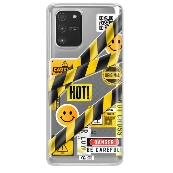 Be Careful Samsung A91 Clear TPU Case
