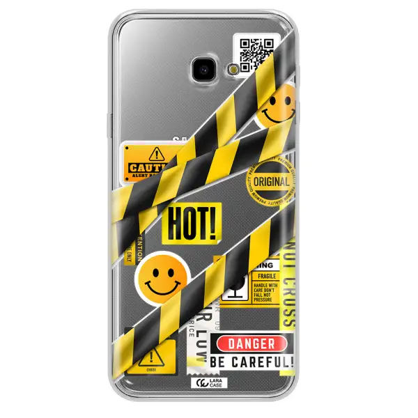 Be Careful Samsung J4 Plus Clear TPU Case