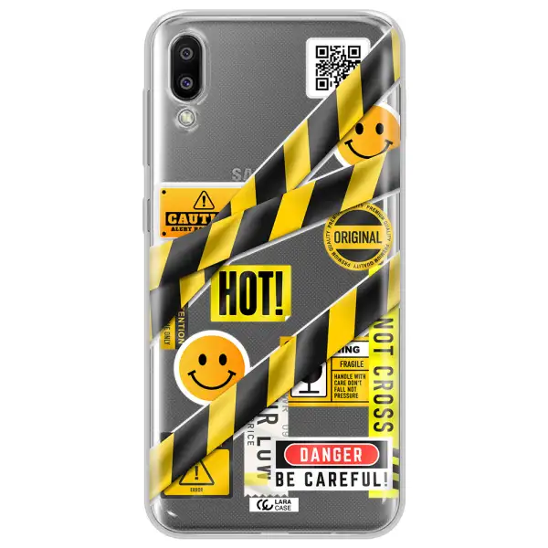 Be Careful Samsung M10 Clear TPU Case