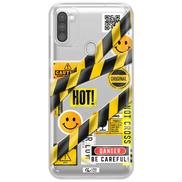 Be Careful Samsung M11 Clear TPU Case
