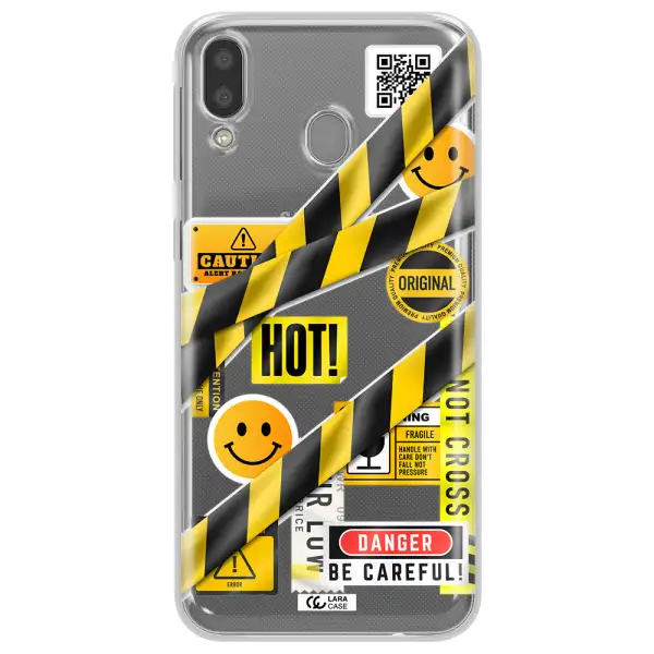 Be Careful Samsung M20 Clear TPU Case