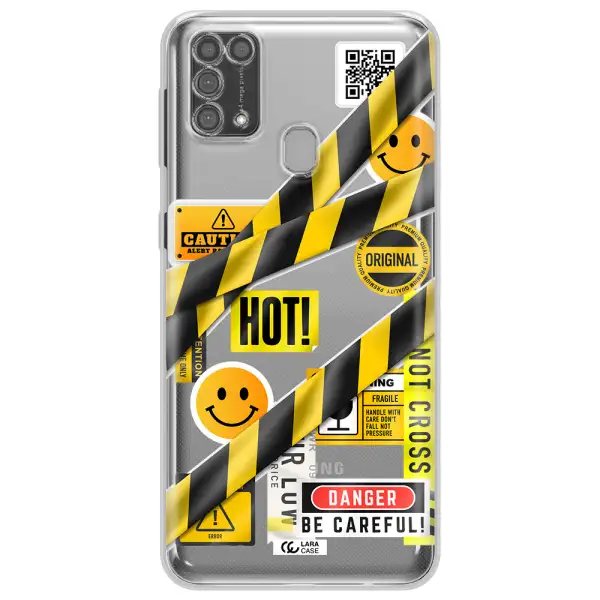 Be Careful Samsung M31 Clear TPU Case