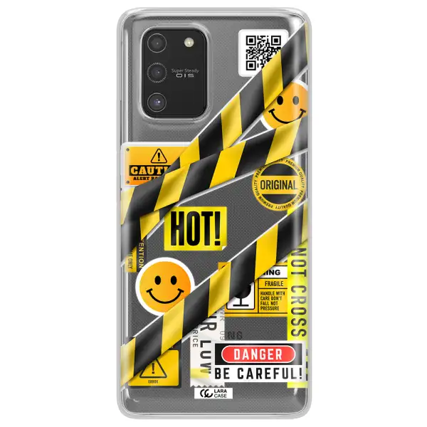 Be Careful Samsung S10 Lite Clear TPU Case
