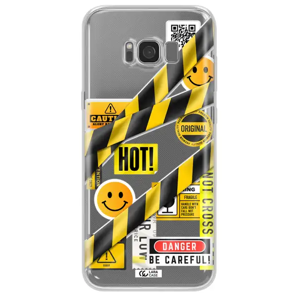 Be Careful Samsung S8 Plus Clear TPU Case