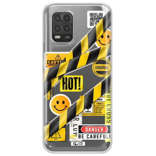 Be Careful Xiaomi Mi 10 Lite Clear TPU Case