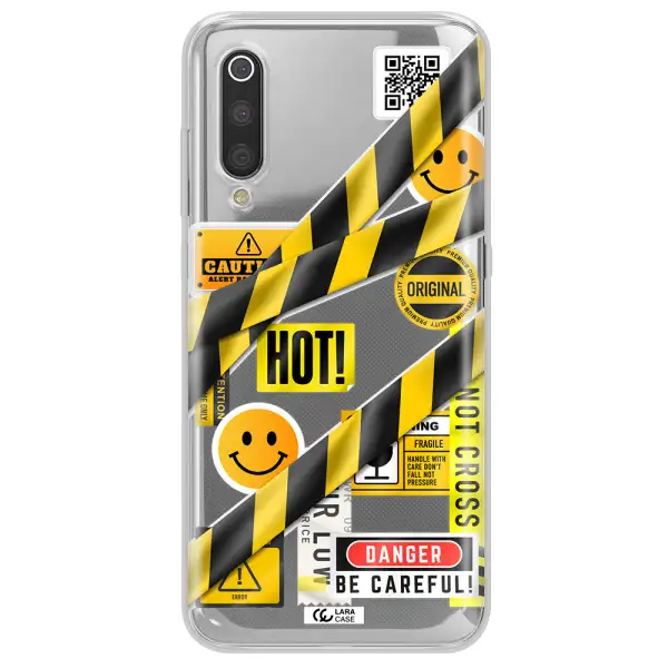 Be Careful Xiaomi Mi 9 Clear TPU Case