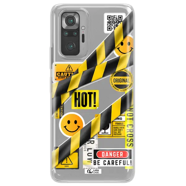 Be Careful Xiaomi Note 10 Pro Clear TPU Case